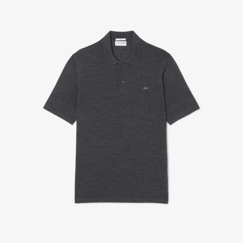 Short Sleeved Merino Wool Polo Sweater