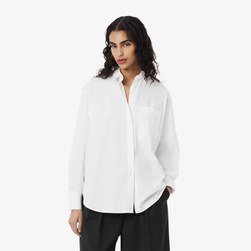 Oversized Cotton Poplin Shirt