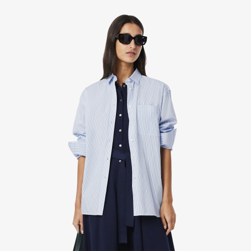 Oversized Cotton Poplin Shirt