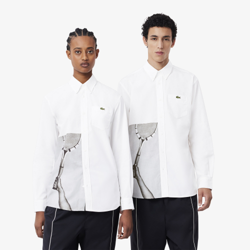 Unisex Runway Loose Fit Cotton Poplin Shirt