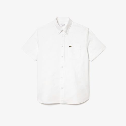 Regular Fit Short Sleeved Oxford Shirt
