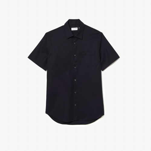 Men's Regular Fit Solid Cotton Shirt