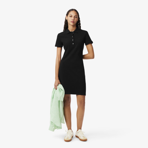 Women's Stretch Cotton Piqué Polo Dress