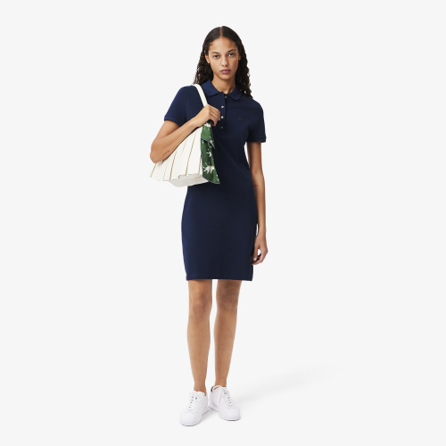 Women's Stretch Cotton Piqué Polo Dress