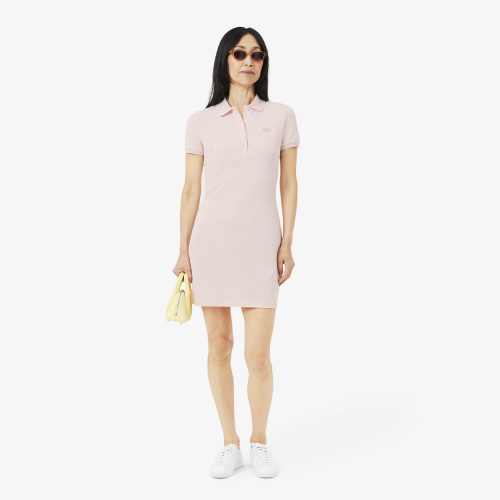 Women's Stretch Cotton Piqué Polo Dress