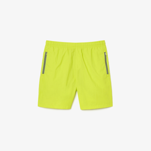 Loose Cut Zipped Pocket Shorts