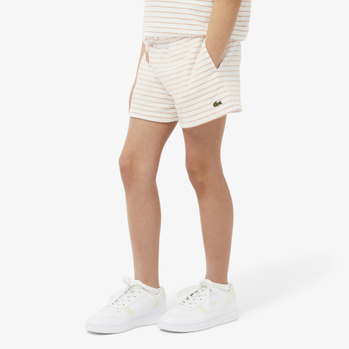 Striped Terry Shorts