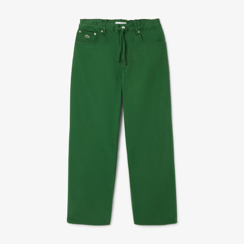 Wide Leg Denim Pants