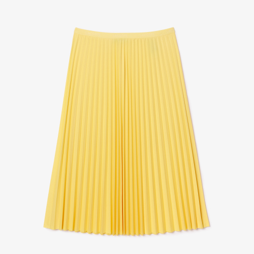 Women’s Elasticized Waist Flowing Pleated Skirt