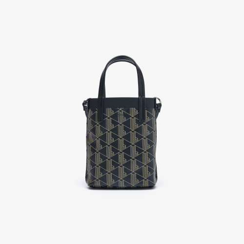 Zely Coated Canvas Monogram Mini Tote