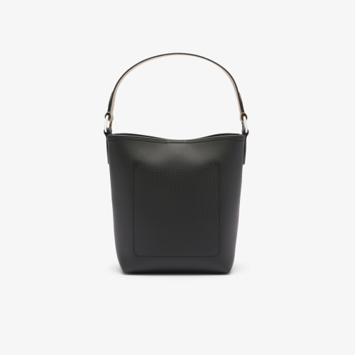 Coated Canvas Bucket Bag