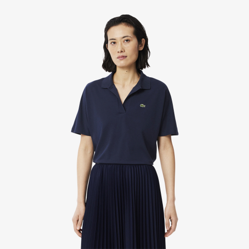 Relaxed Fit Fluid Piqué Polo Shirt