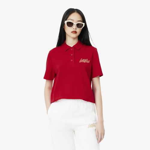 Regular Fit Lunar New Year Stretch Piqué Polo Shirt