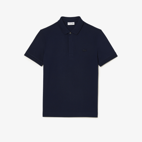 Smart Paris Stretch Cotton Pique Polo Shirt