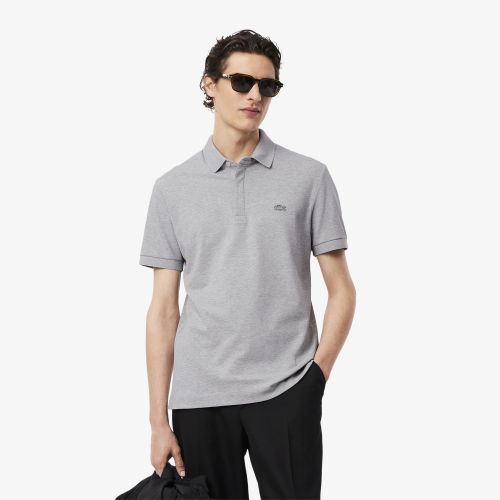 Smart Paris Stretch Cotton Pique Polo Shirt