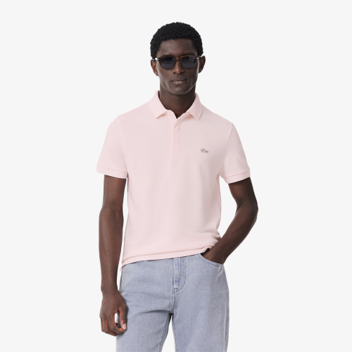 Smart Paris Stretch Cotton Pique Polo Shirt