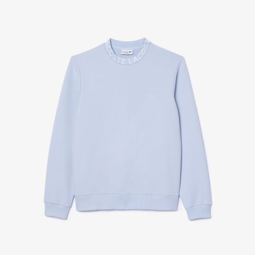 Logo Jacquard Collar Double Face Sweatshirt 