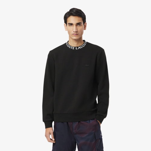 Jacquard Branded Jersey Sweatshirt