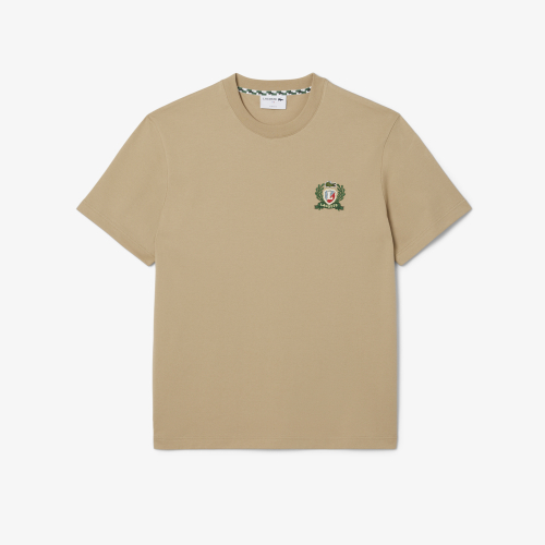 French Made Embroidered Badge T-shirt