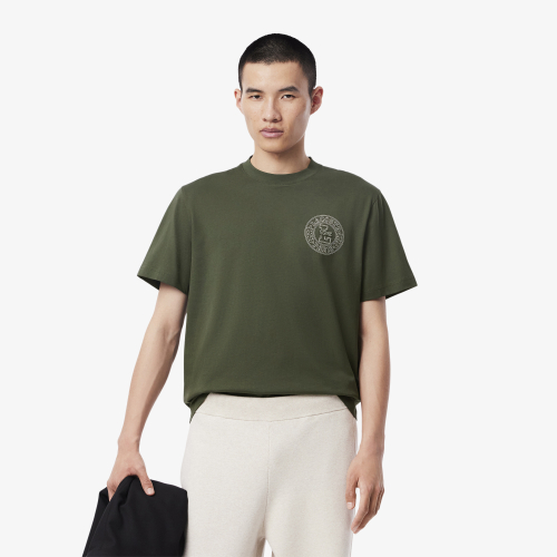 Print Badge Jersey T-shirt