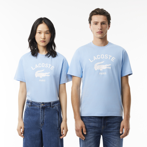 Classic Fit Lacoste Print T-shirt