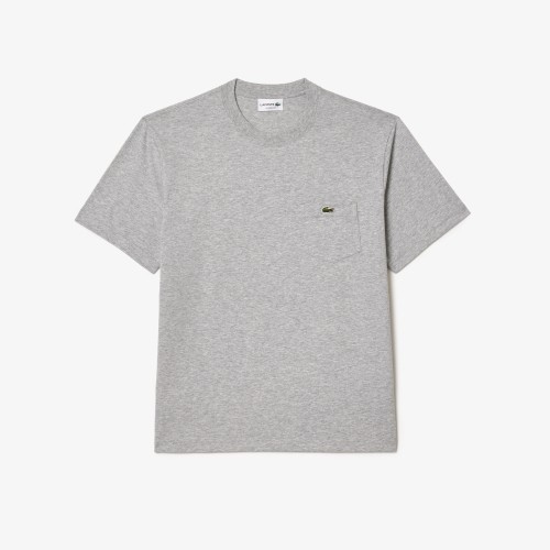 Cotton T-shirt with Breast Pocket