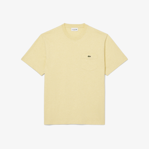 Cotton T-shirt with Breast Pocket