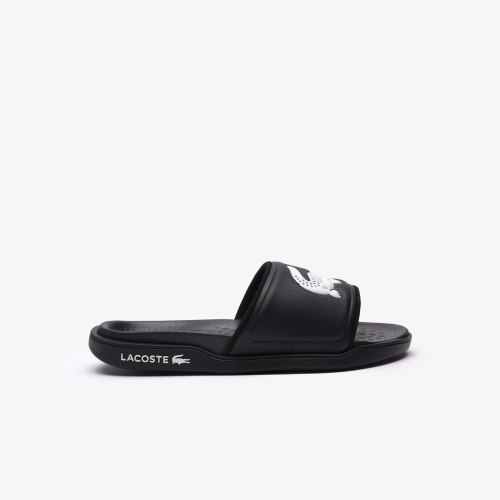 Women's Croco Dualiste Synthetic Logo Strap Slides