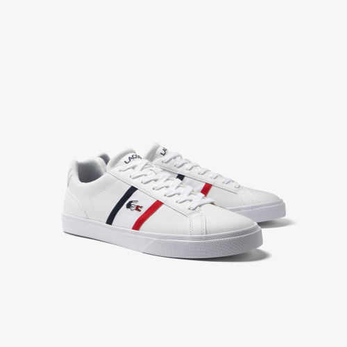 Men's Lacoste Lerond Pro Leather Tricolour Trainers