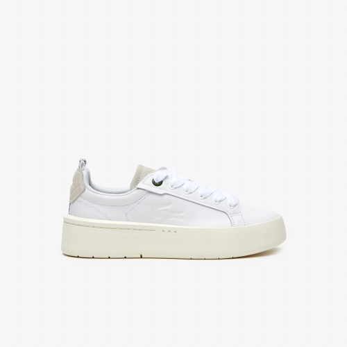Women's Lacoste Carnaby Platform Leather Trainers