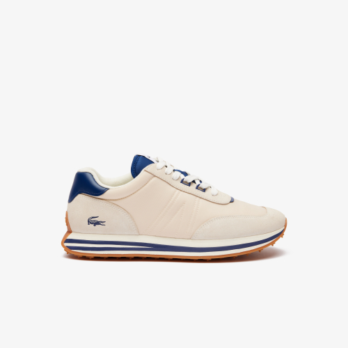 Men's L-Spin Leather and Textile Trainers