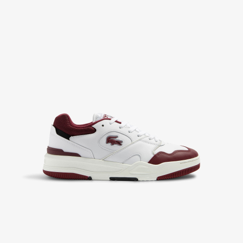 Men’s Lineshot Mesh Collar Leather Trainers