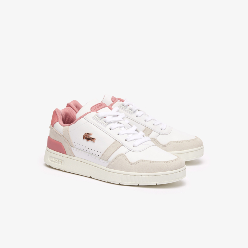 Women's T-Clip Contrasted Leather Trainers 