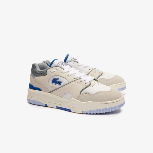 Men's Lineshot Leather Logo Trainers 