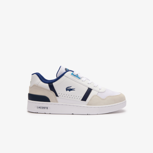 Men's T-Clip Contrasted Leather Trainers 
