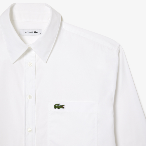 Oversized Shirt with Breast Pocket