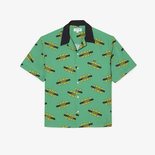 UV Resist Short-Sleeved Printed Shirt