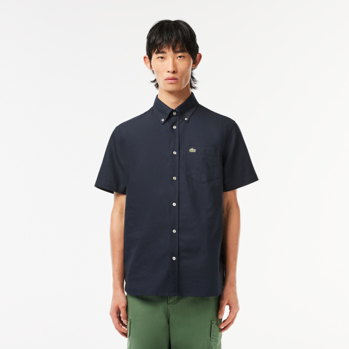 Regular Fit Short Sleeved Oxford Shirt
