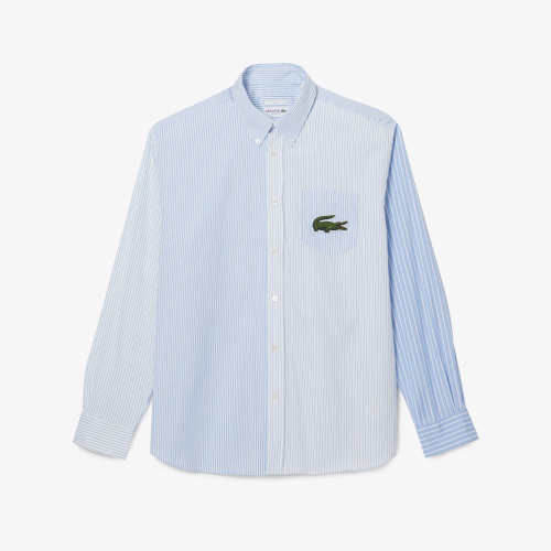 Relaxed Fit Colourblock Stripe Shirt