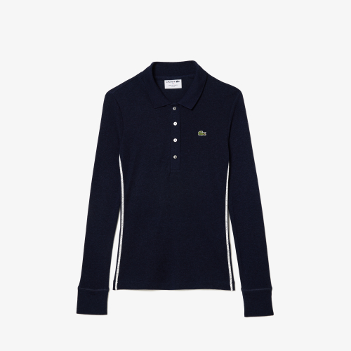 French Made Long Sleeve Polo Shirt
