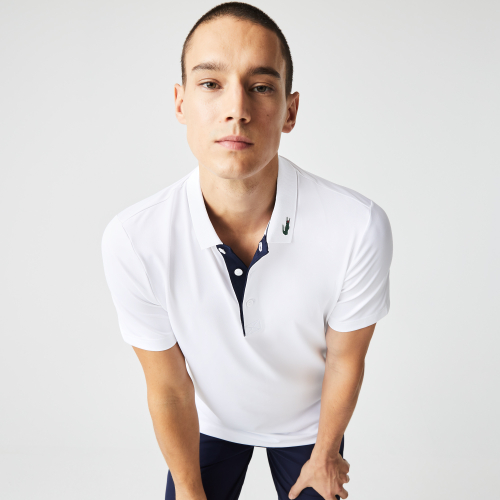 Men's Lacoste SPORT Jersey Golf Polo Shirt