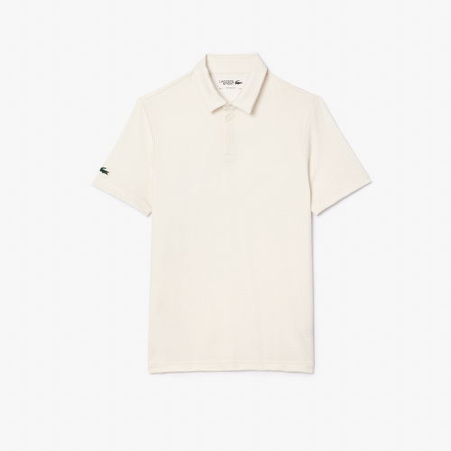 Ultra-Dry Anti-UV Mini Print Golf Polo Shirt  