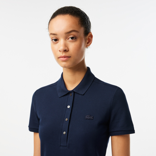 Women's Stretch Cotton Piqué Polo Dress