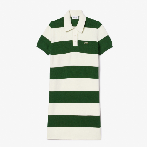 French Made Striped Polo Dress 