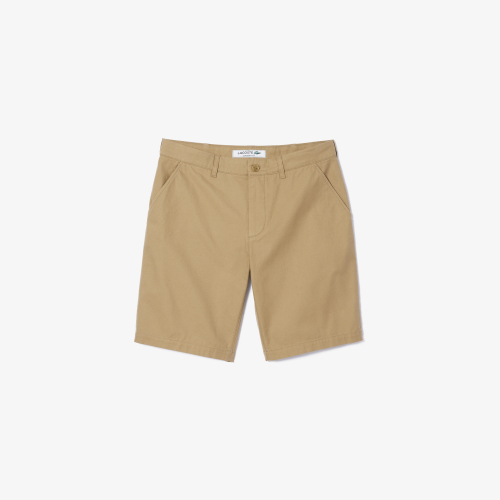 Cotton Gabardine Chino Bermuda Shorts 