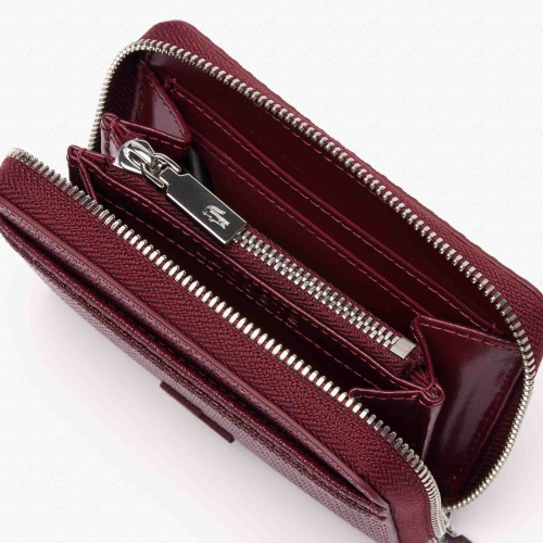 Unisex Chantaco Zippered Fine Leather Small Coin Pouch
