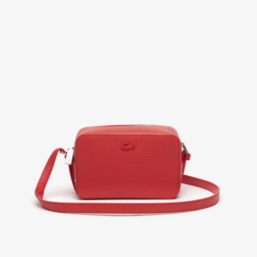 Unisex Chantaco Piqué Leather Small Shoulder Bag