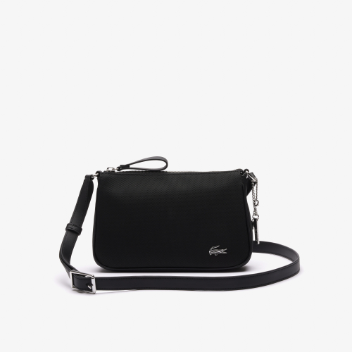 Daily Lifestyle Coated Canvas Crossover Purse