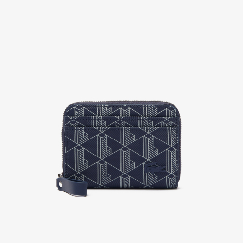 Daily Lifestyle Monogram Zipped Coin Purse