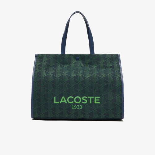 Large Heritage Print Jacquard Tote